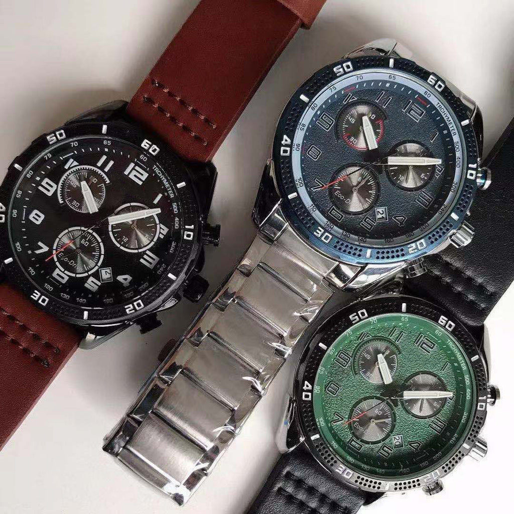 Quarz-Herrenuhr mit sechs Zeigern – Bild 6 | LuxeStyle