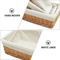 Korb Weide Aufbewahrungsbox | LuxeStyle