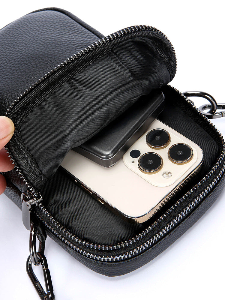 Leder Crossbody Bag