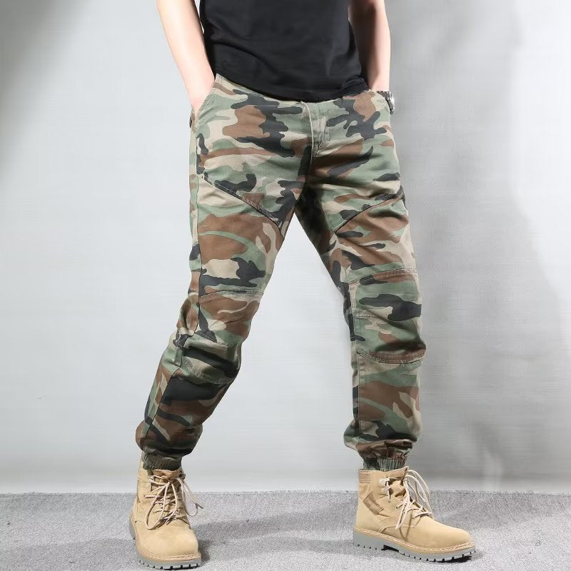 Camo-Hosen für Herren, retro-stylish