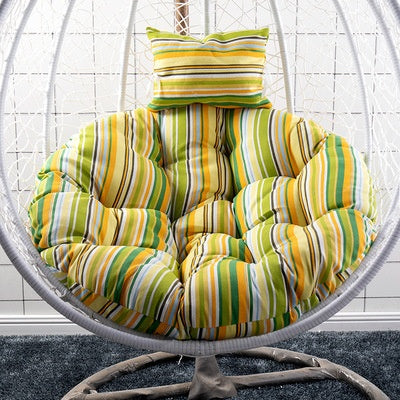 Rundes Rattan-Hängesesselkissen – Bild 12 | LuxeStyle