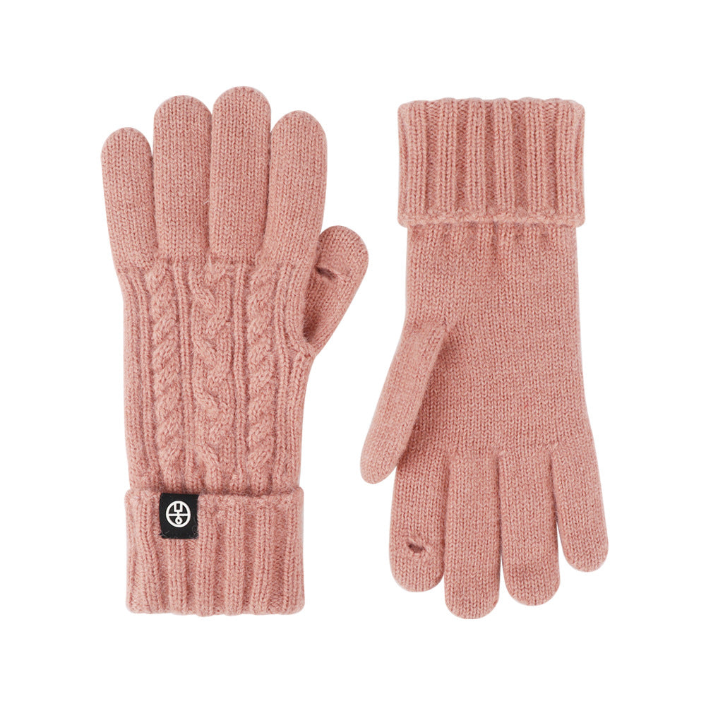 Warme Strickhandschuhe mit Touchscreen-Funktion – Bild 1 | LuxeStyle