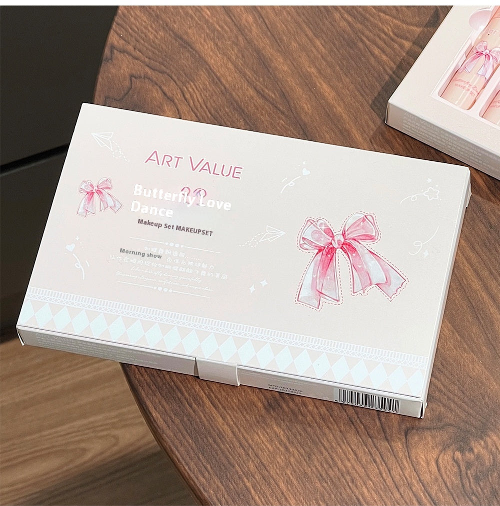 Butterfly Box Make-up Set mit Lippenstift & Rouge – Bild 5 | LuxeStyle