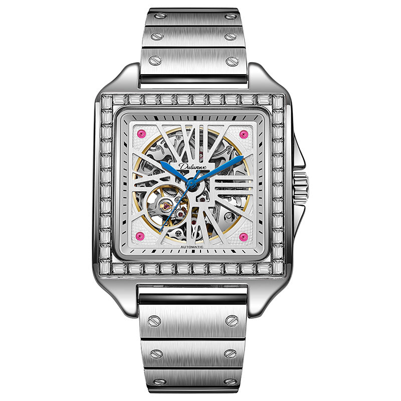 Automatikuhr mit Diamant-Design