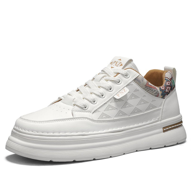 Freizeit-Sneaker mit dicker Sohle