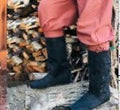 Schwarze Schnürstiefel mit Schnalle, grosse Grössen – Bild 6 | LuxeStyle