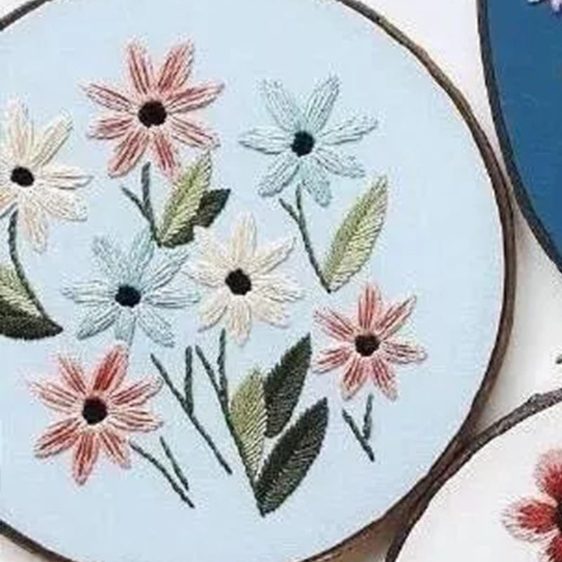 Stickset «Blumenwiese» für Einsteiger