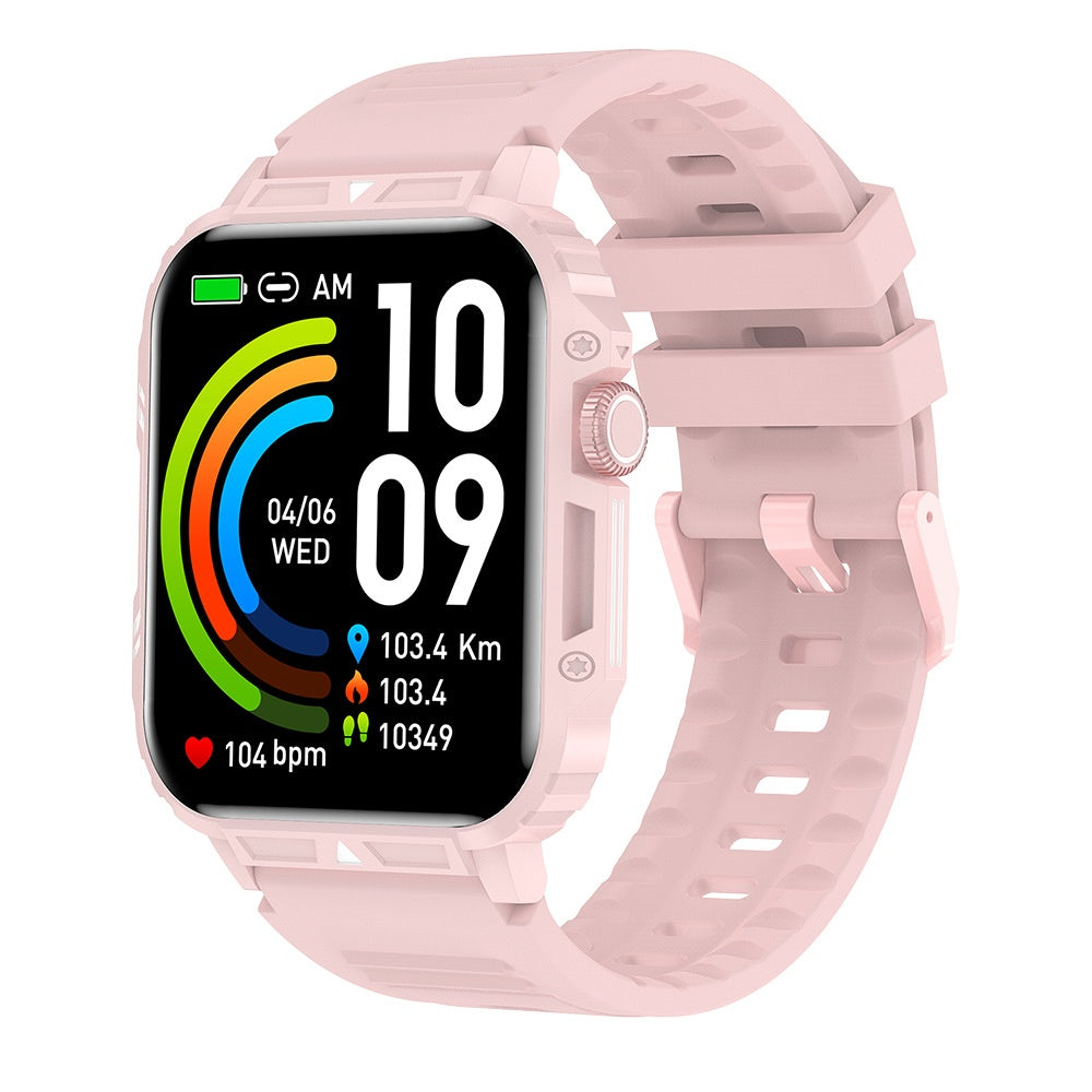 Sport-Armbanduhr mit Bluetooth-Call & Schrittzähler