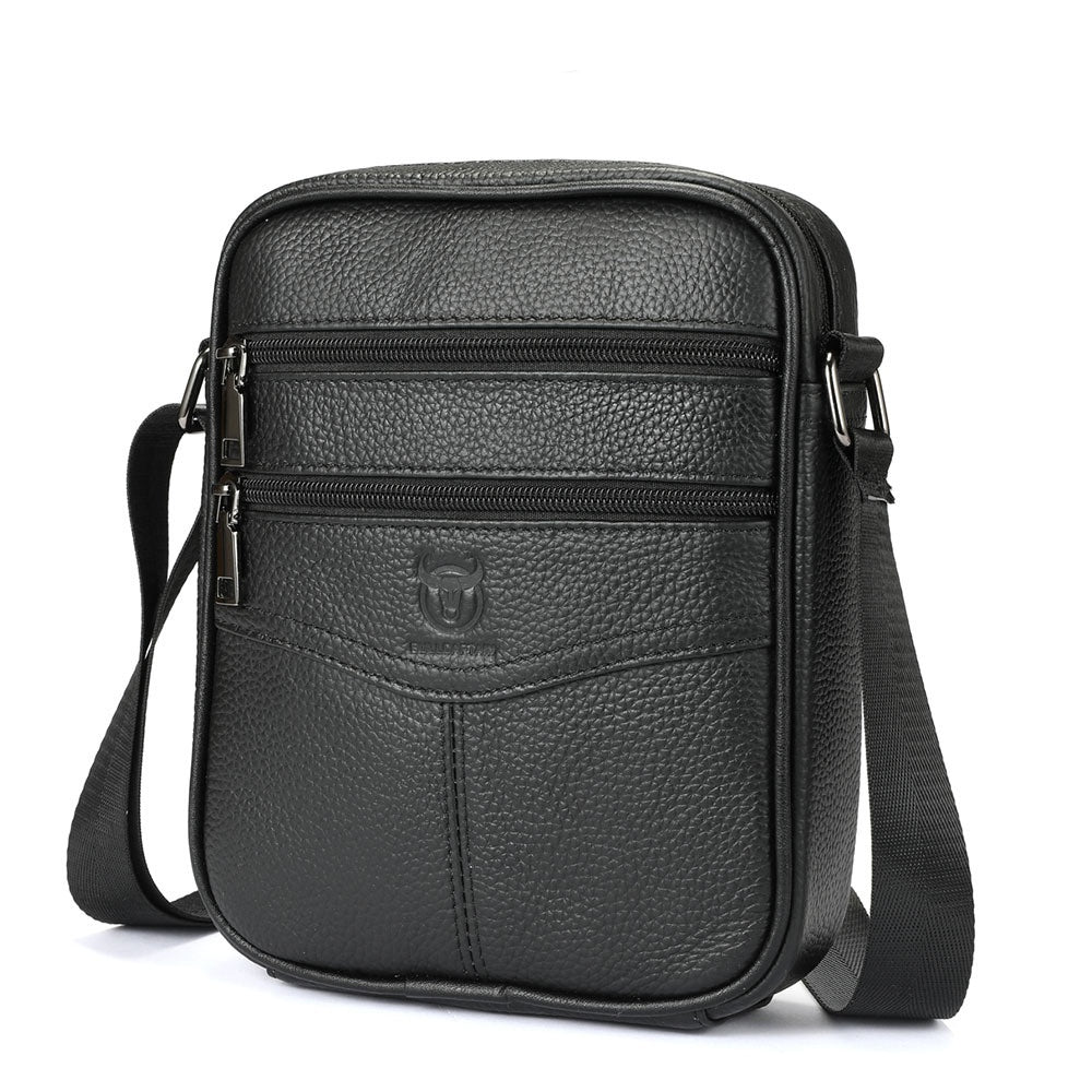 Leder-Crossbody-Bag