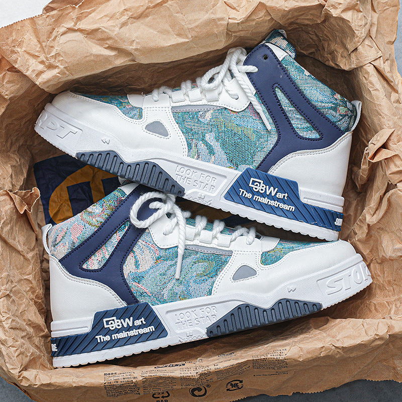 High Top Sneaker mit rutschfester Sohle – Bild 5 | LuxeStyle