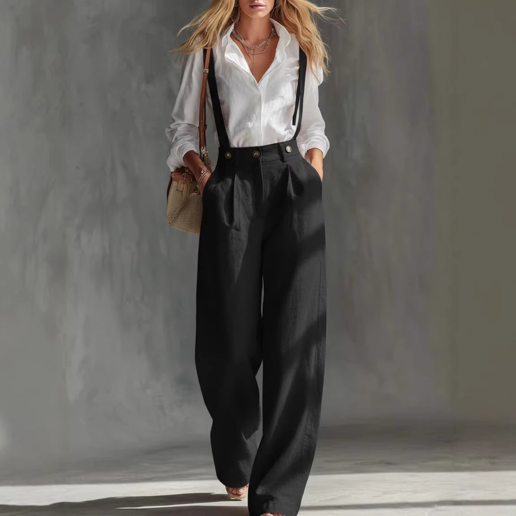 Vielseitiger Jumpsuit mit weitem Bein