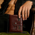Captain Bull Handy-Portemonnaie aus Leder – Bild 1 | LuxeStyle