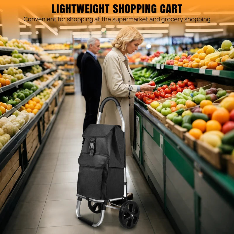 Leichter Einkaufstrolley, 40L, faltbar