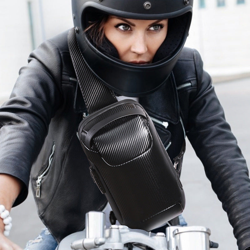 Wasserdichte Carbon Fiber Umhängetasche – Bild 3 | LuxeStyle