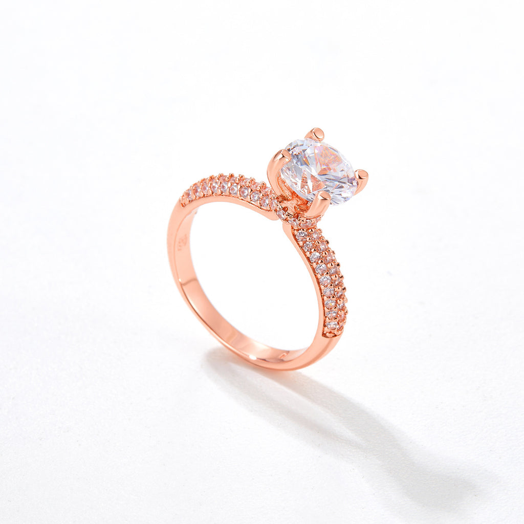 Eleganter Zirkonring im Old Money Stil