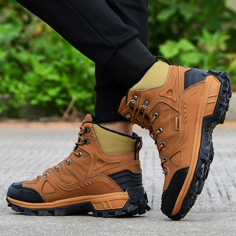 Wärmende Winterstiefel für Herren