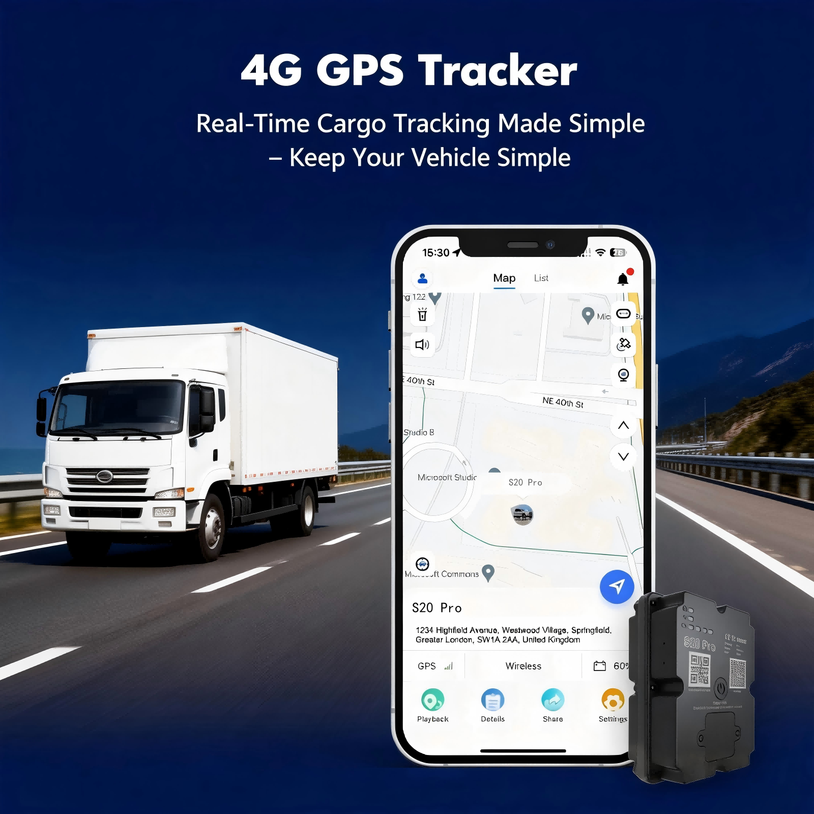Fahrzeug-Tracker mit GPS