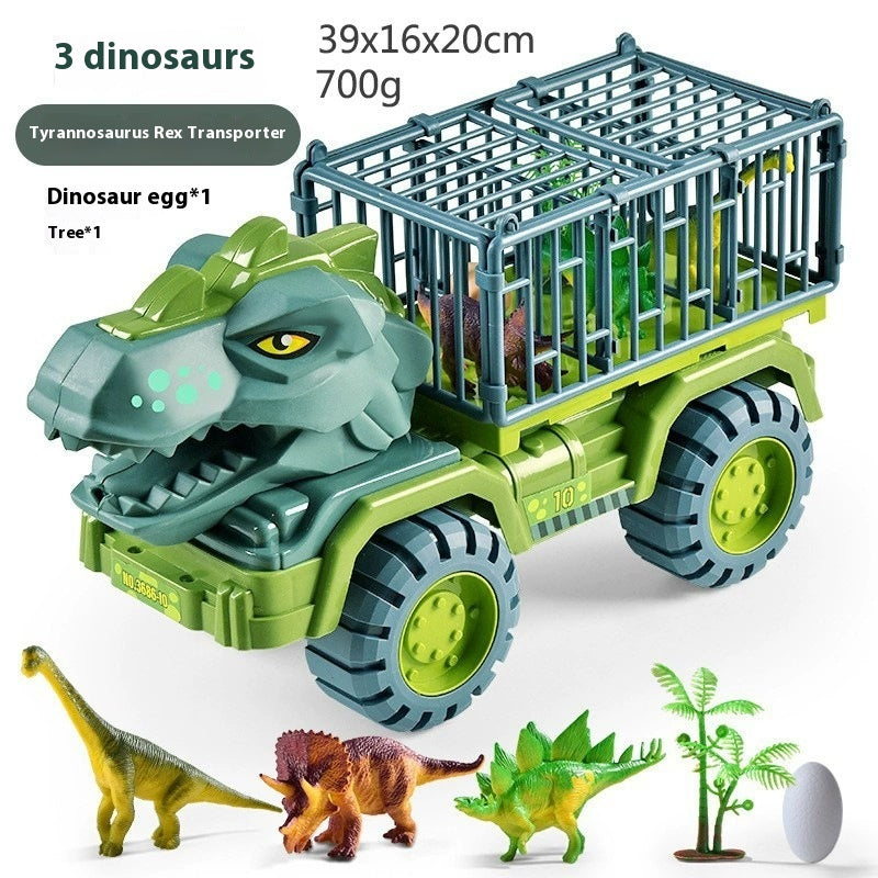 Dinosaurier-Fahrzeug-Spielzeugset für Kinder – Bild 5 | LuxeStyle