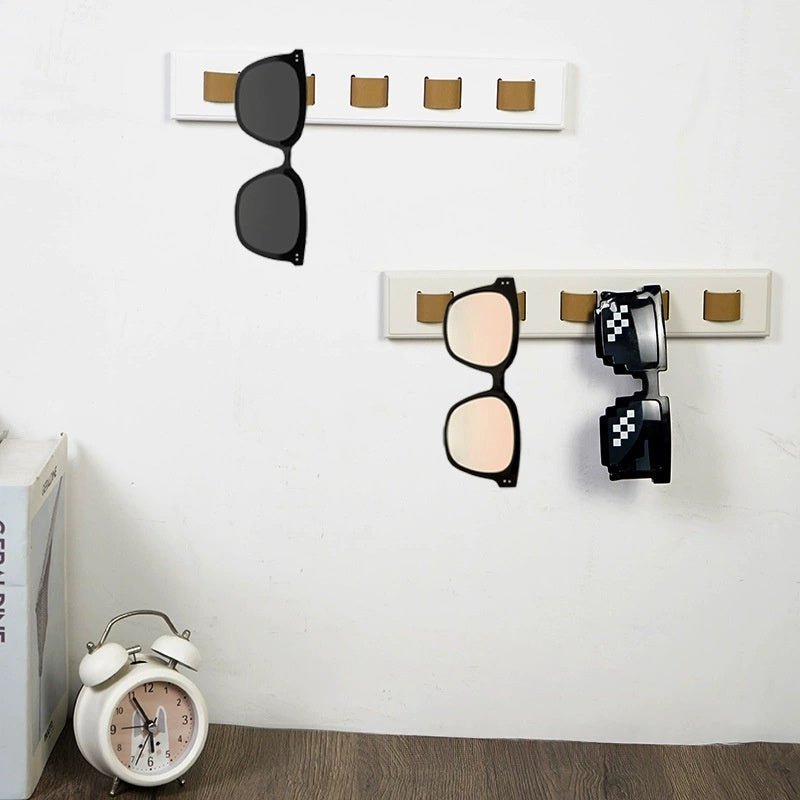 Holz-Brillenhalter Wand
