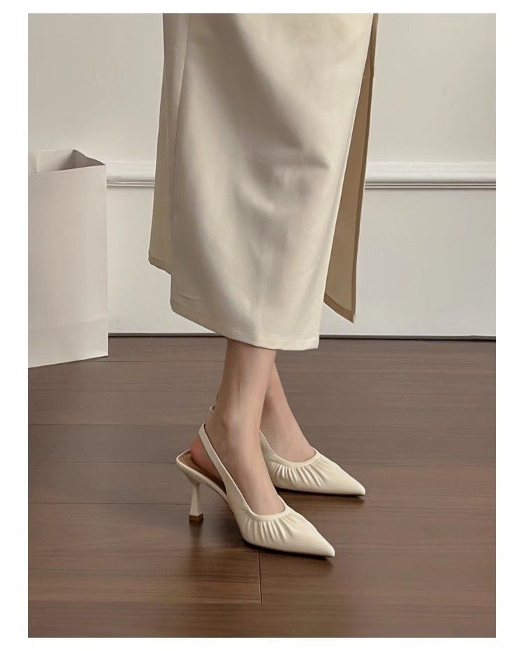 Elegante Slingback-Heels mit spitzer Zehe