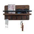 Wandregal mit Ablage und Haken – Bild 2 | LuxeStyle