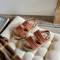 Ethno-Retro Sandalen für Mädchen mit weichen Sohlen
