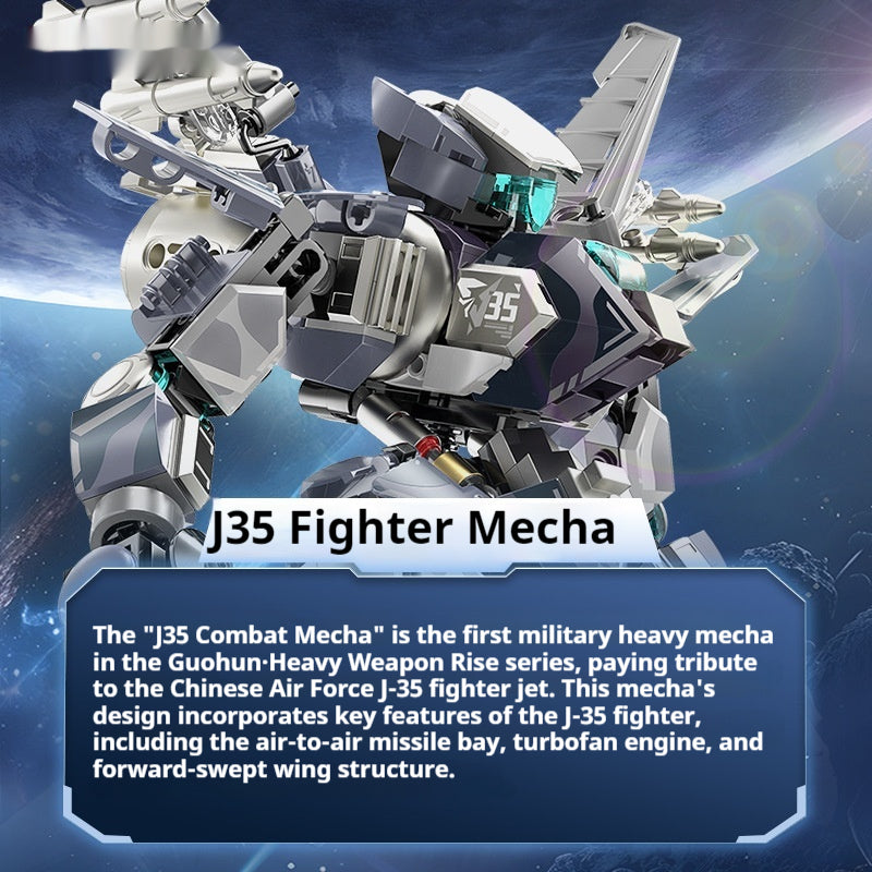 Fighter Mecha Baustein-Set – Bild 4 | LuxeStyle