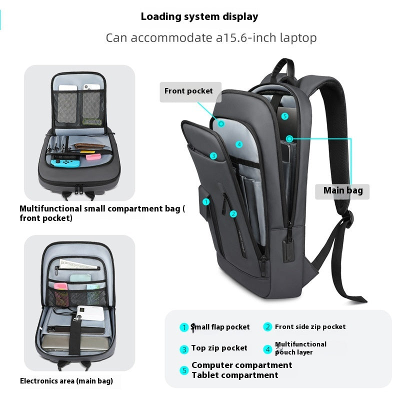 Leichter Business-Rucksack für Herren