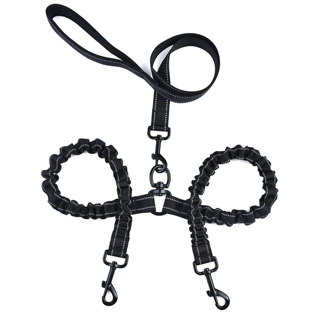 Hochelastische Hunde-Doppeltraktionsleine – Bild 2 | LuxeStyle