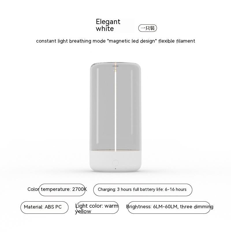 LED-Campinglampe mit Touchsteuerung und Kugeldesign
