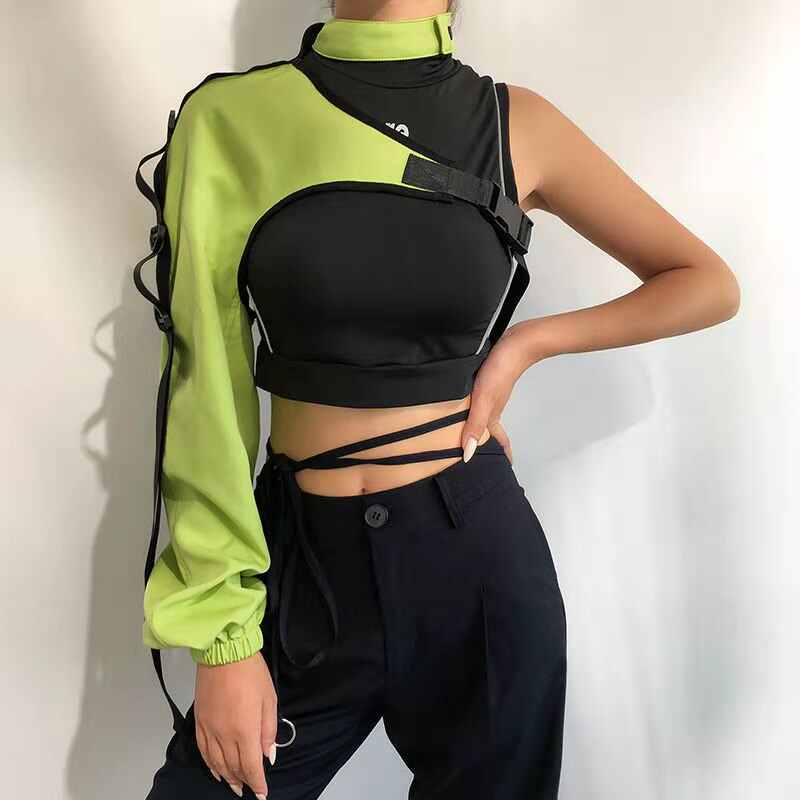 Langarmshirt mit Rucksack-Schnalle