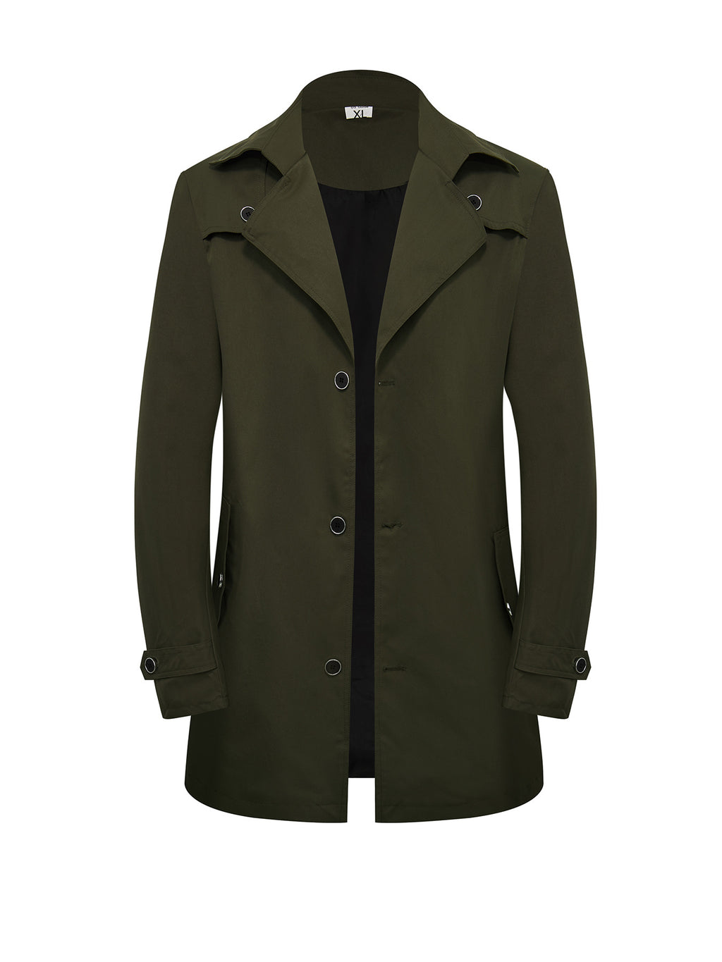 Herren Trenchcoat Mid-Length