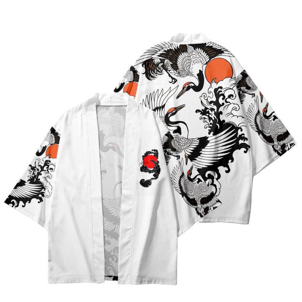 Kimono Cardigan mit Dreiviertelärmeln – Bild 2 | LuxeStyle