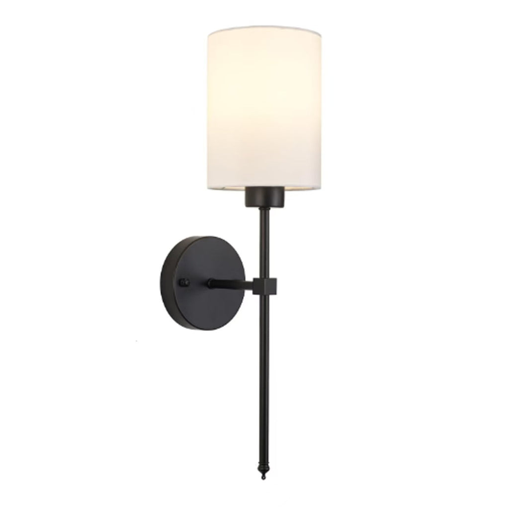 Zylindrische RGB Wandleuchte mit Stoffschirm – Bild 10 | LuxeStyle
