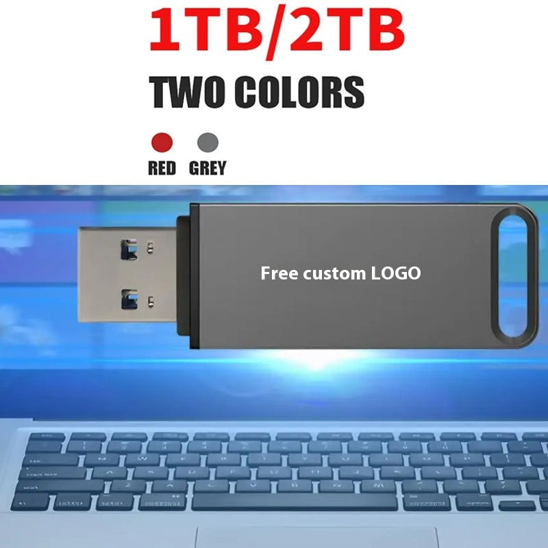 USB-Stick aus Metall mit hoher Speicherkapazität