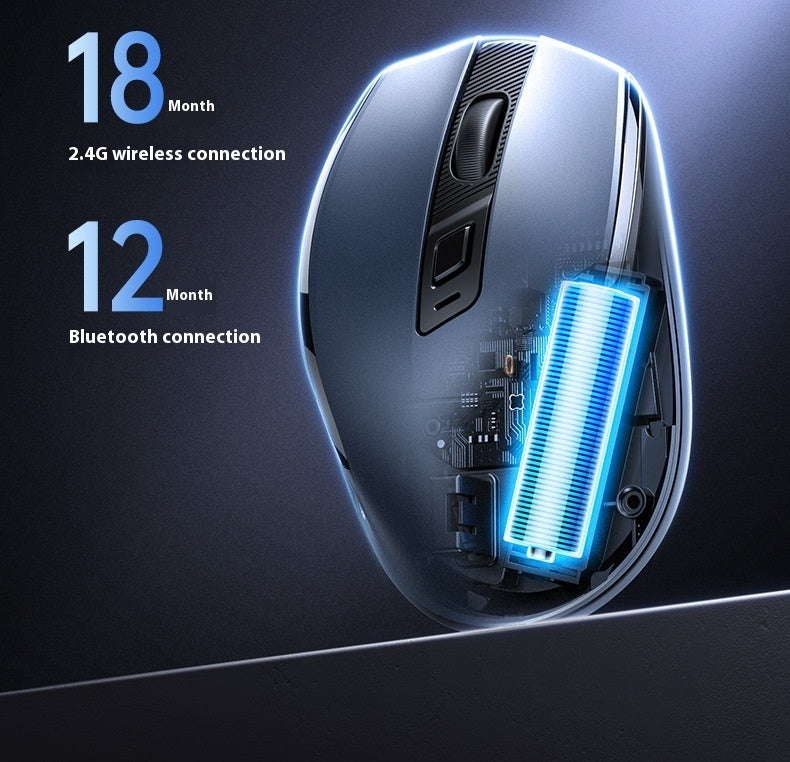 Bluetooth-Maus mit 5-Gang-DPI und Silikon-Handauflage – Bild 6 | LuxeStyle