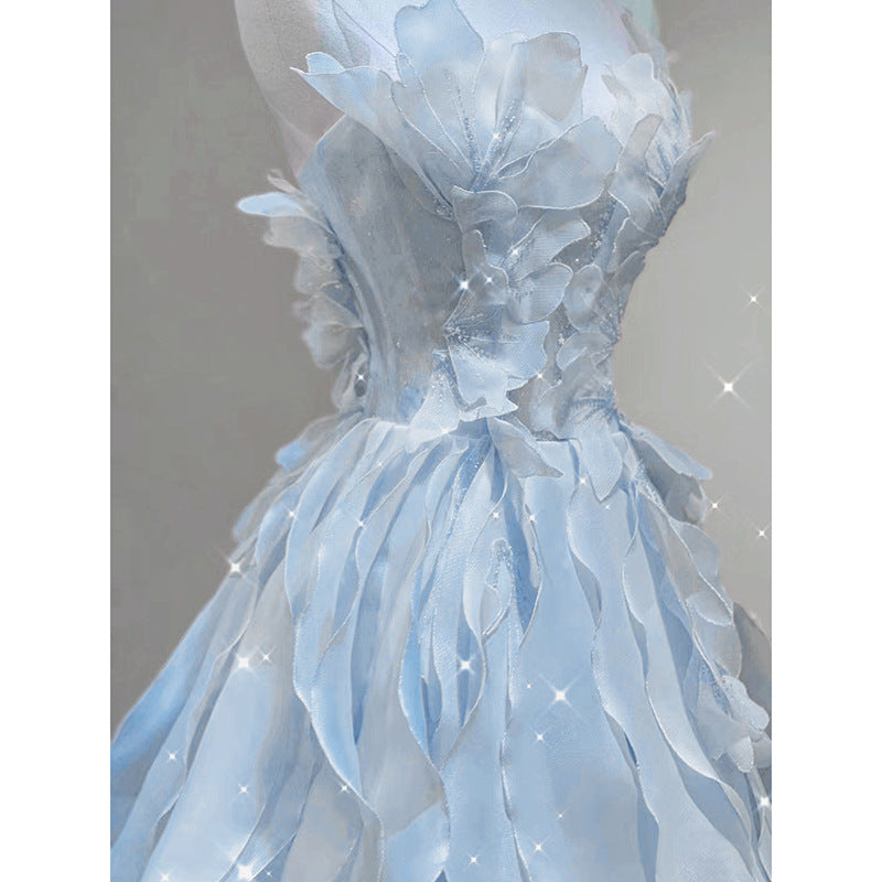 Ethereal trägerloses Ballkleid – Bild 4 | LuxeStyle