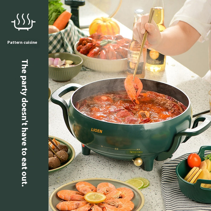 Elektrischer Hot Pot mit Antihaftbeschichtung