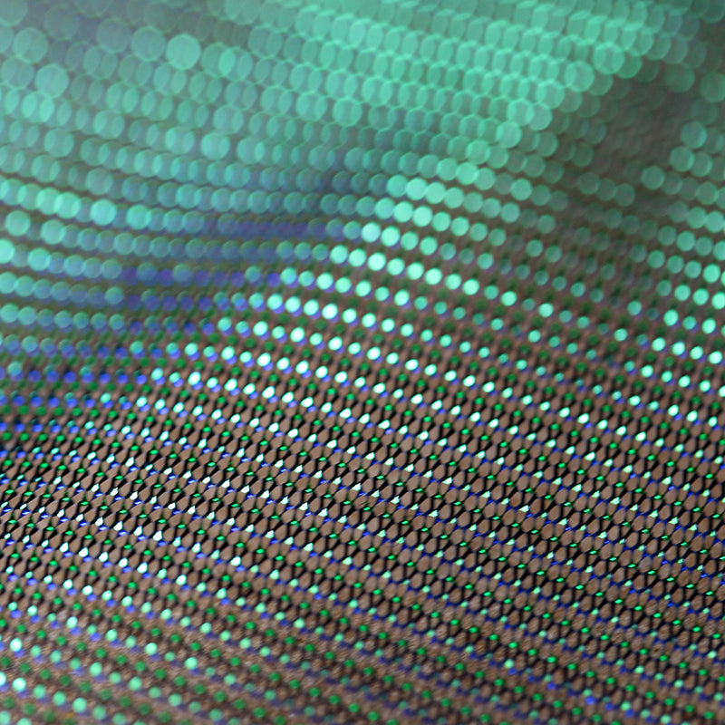Glitzer-Netzstoff «Bright Diamond» in Blau-Verlauf – Bild 4 | LuxeStyle