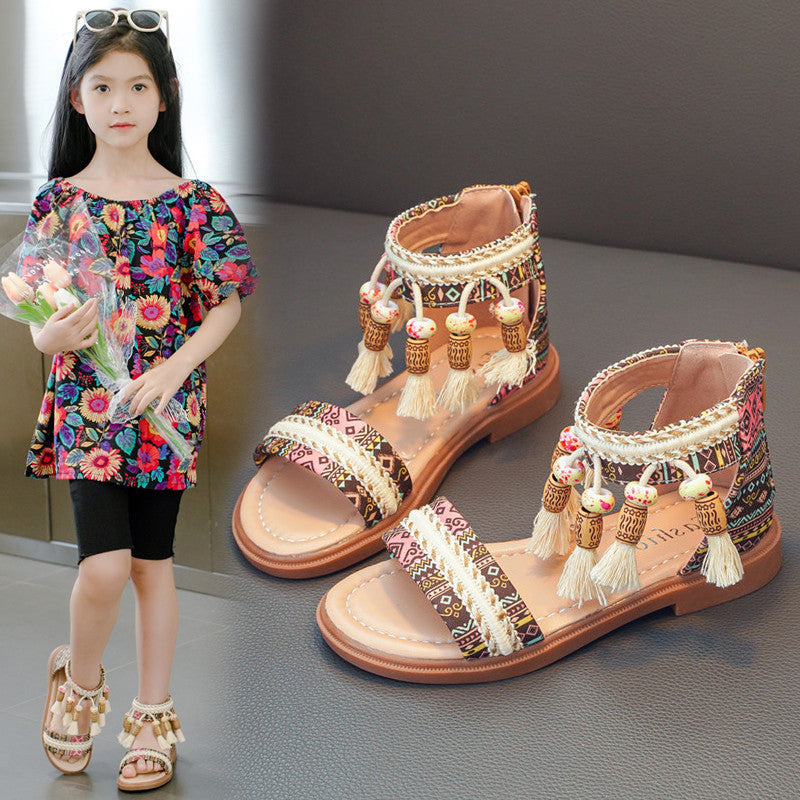 Retro Roman Sandalen für Kinder