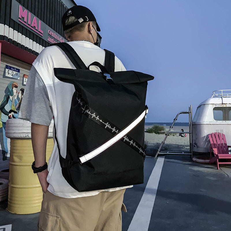 Reflektierender Rucksack mit grossem Volumen – Bild 5 | LuxeStyle
