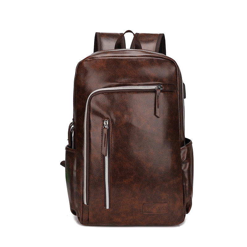 Business Casual Rucksack aus PU-Leder