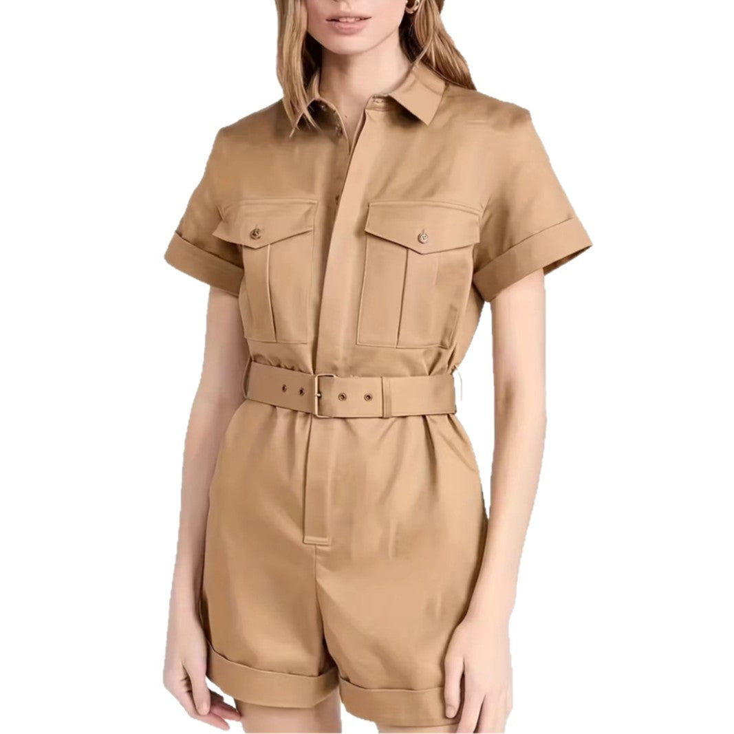 Eleganter Workwear-Jumpsuit mit Gürtel