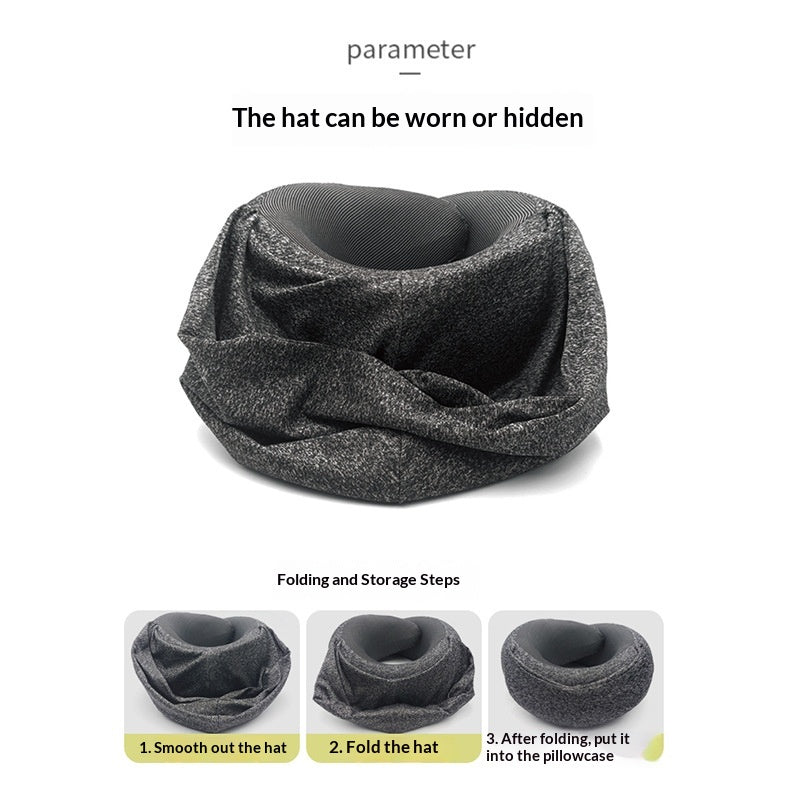 Reisekissen Flugzeug faltbar Memory Foam – Ansicht 7