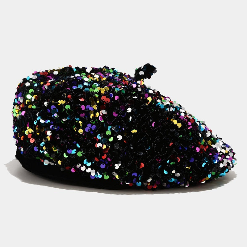 Pailletten-Fedora für Damen