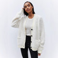 Strick-Cardigan im Relaxed Fit