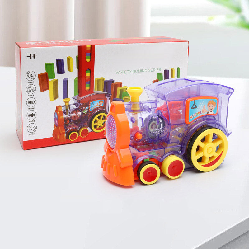 Domino-Zug-Bauspielzeug für Babys