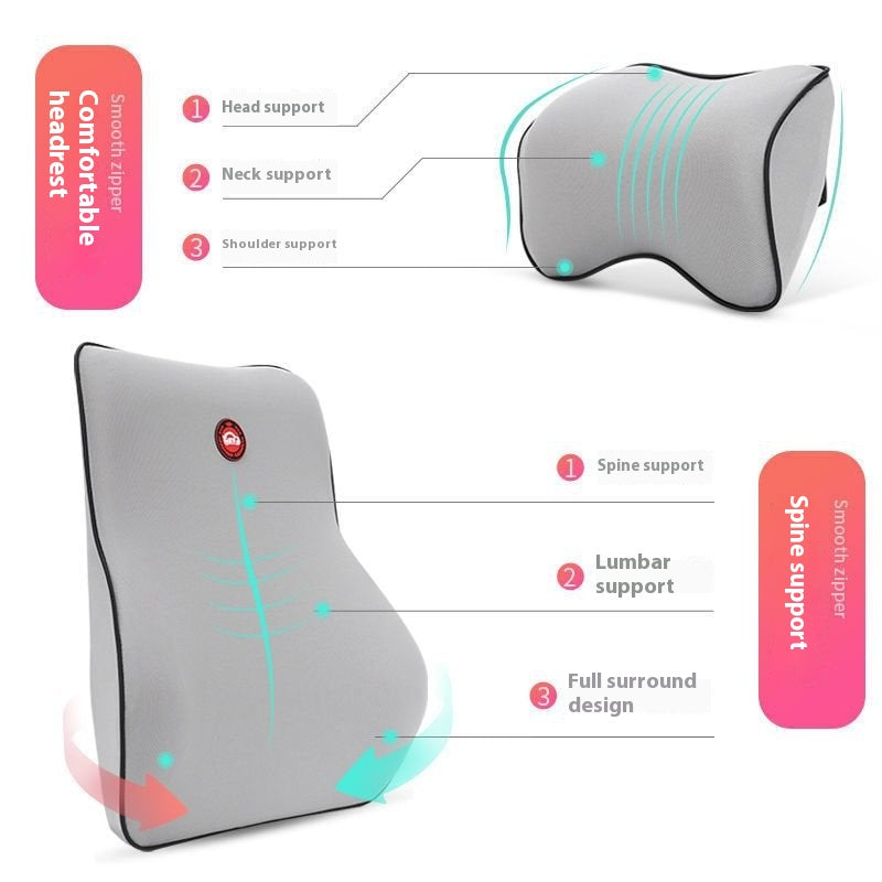 Memory Foam Lendenkissen für Autositz