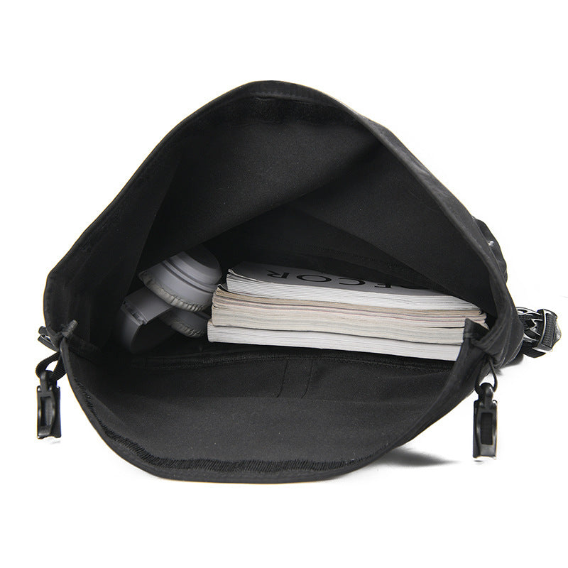 Schwarzer Herren-Reiserucksack – Bild 3 | LuxeStyle