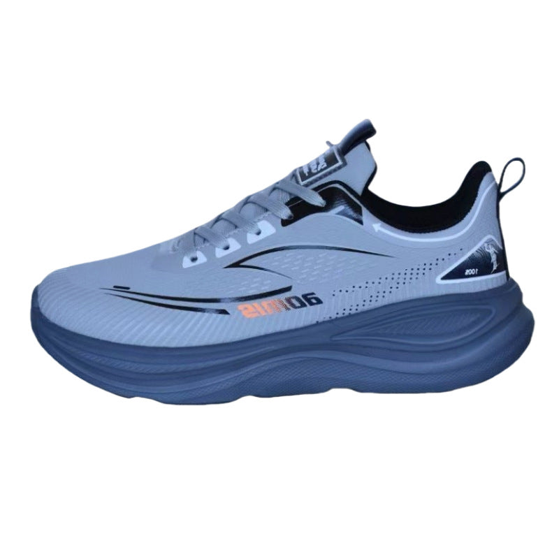 Wasserdichte Leder-Sneaker mit Dämpfung